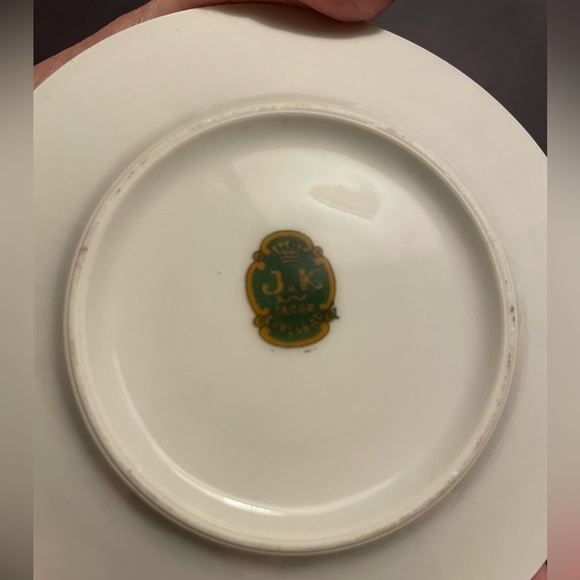 JKW Carlsbad porcelain teacup and saucer 1930-1945 - Picture 11 of 14